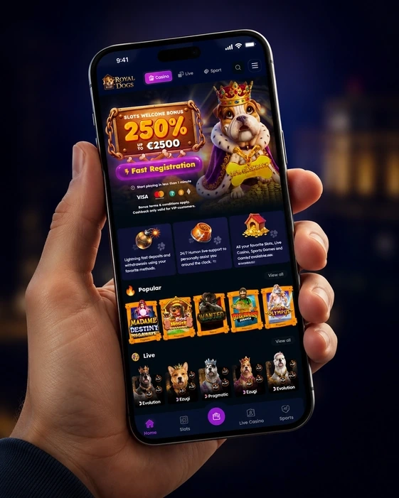 royaldogs casino mobile app